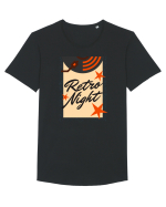 Retro Night Tricou mânecă scurtă guler larg Bărbat Skater