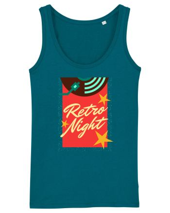 Retro Night Ocean Depth