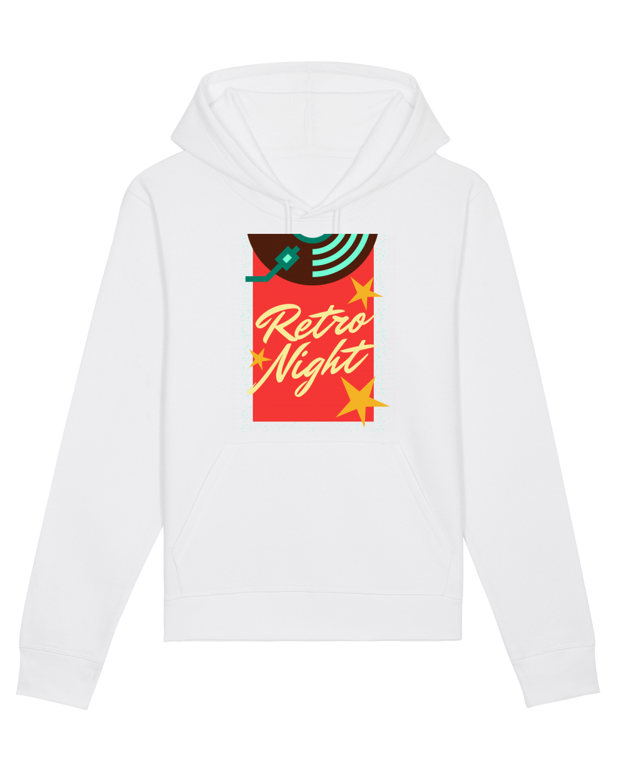 Hanorac Unisex Drummer White