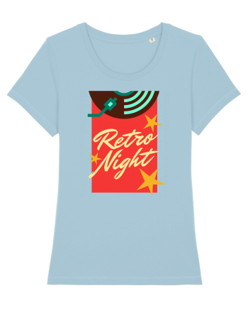 Retro Night Sky Blue