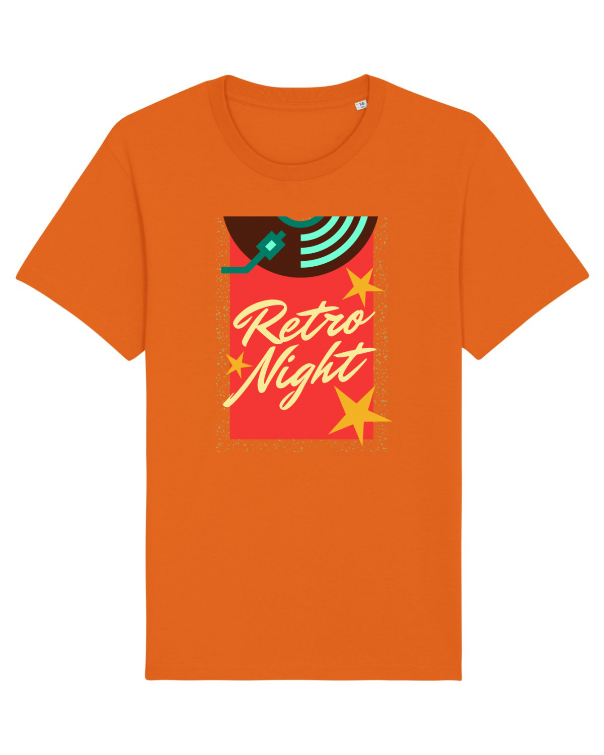 Tricou mânecă scurtă Unisex Rocker Bright Orange