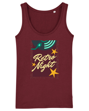 Retro Night Burgundy