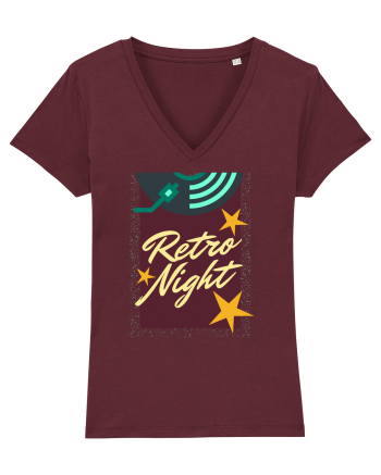 Retro Night Burgundy