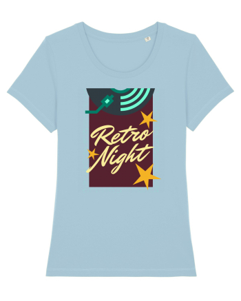 Retro Night Sky Blue