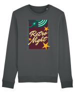 Retro Night Bluză mânecă lungă Unisex Rise