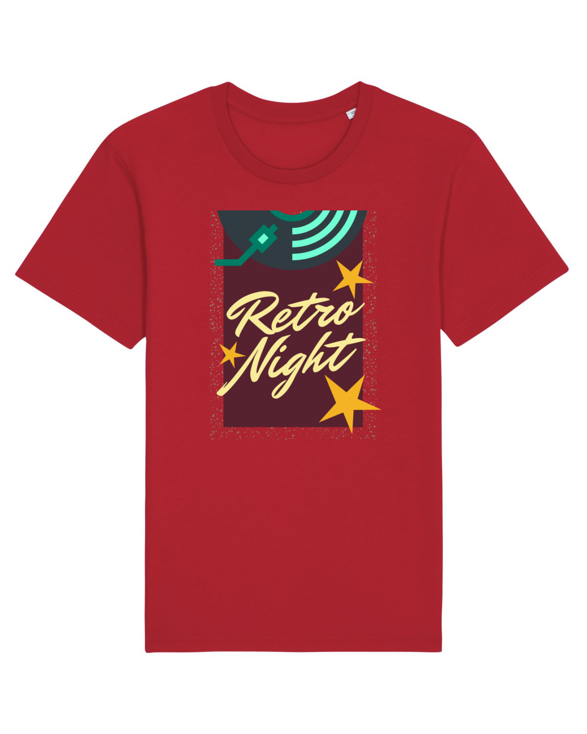 Tricou mânecă scurtă Unisex Rocker Red