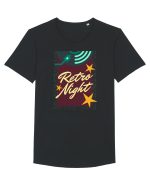 Retro Night Tricou mânecă scurtă guler larg Bărbat Skater