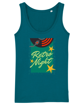 Retro Night Ocean Depth