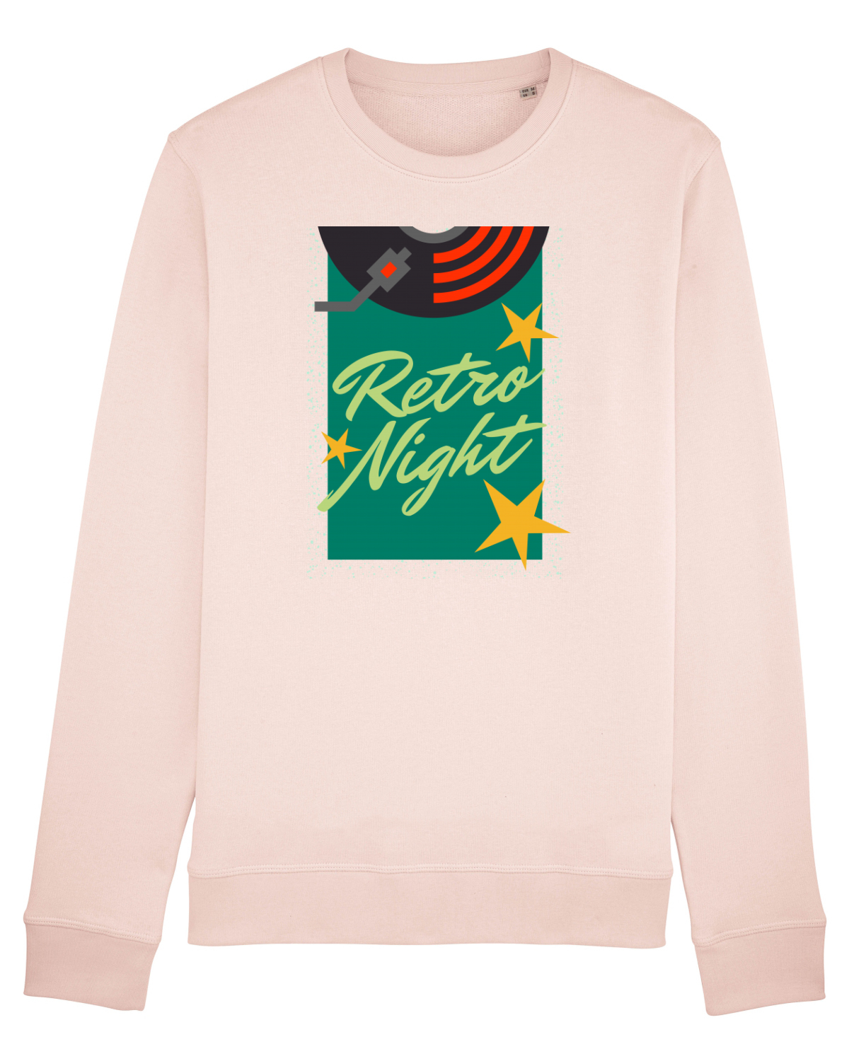 Bluză mânecă lungă Unisex Rise Candy Pink