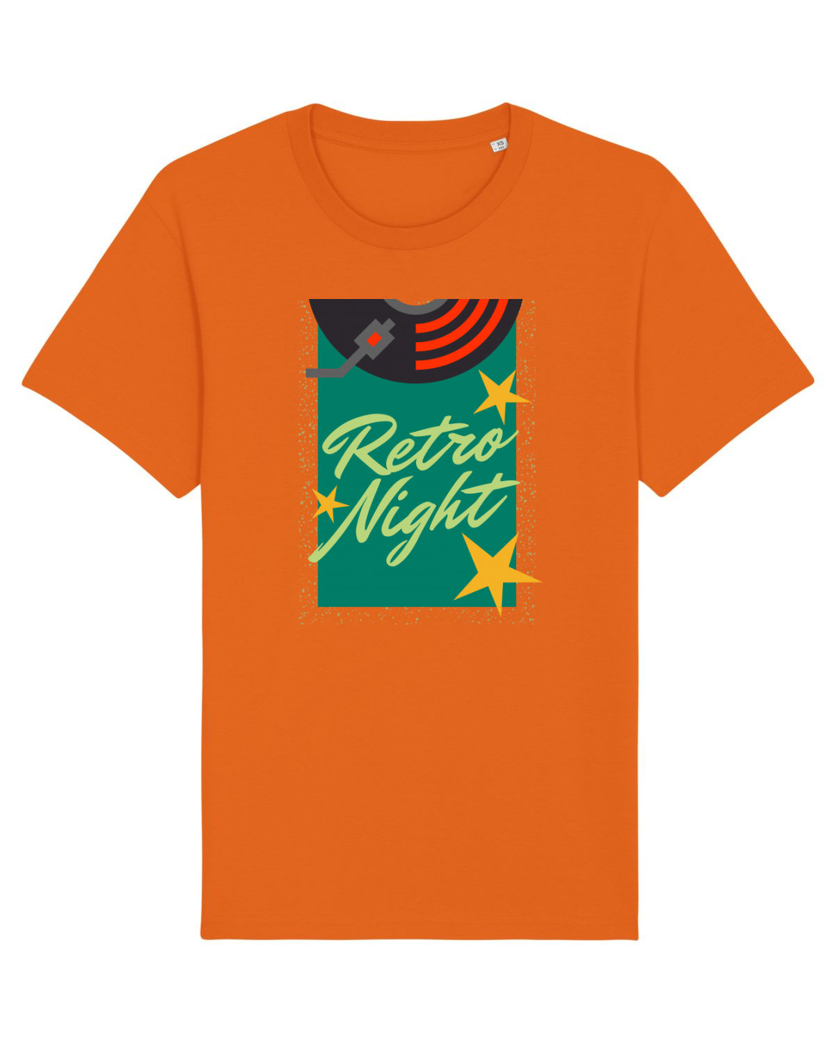 Tricou mânecă scurtă Unisex Rocker Bright Orange