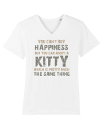 CAT Tricou mânecă scurtă guler V Bărbat Presenter