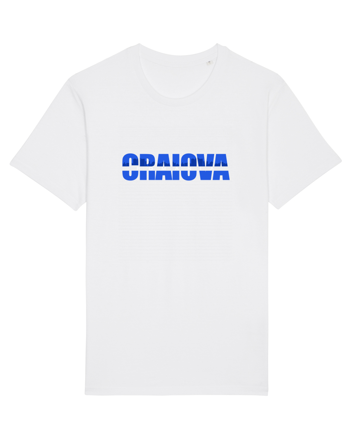 Tricou mânecă scurtă Unisex Rocker White