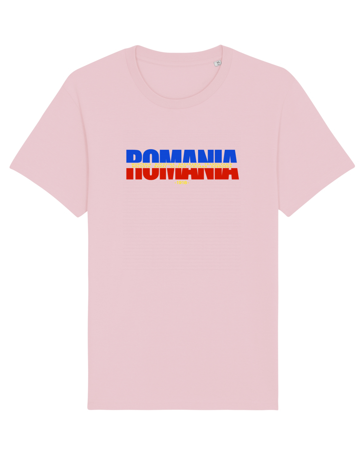 Tricou mânecă scurtă Unisex Rocker Cotton Pink