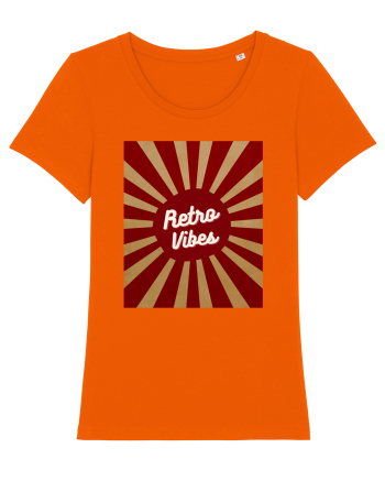 Retro Vibe Bright Orange