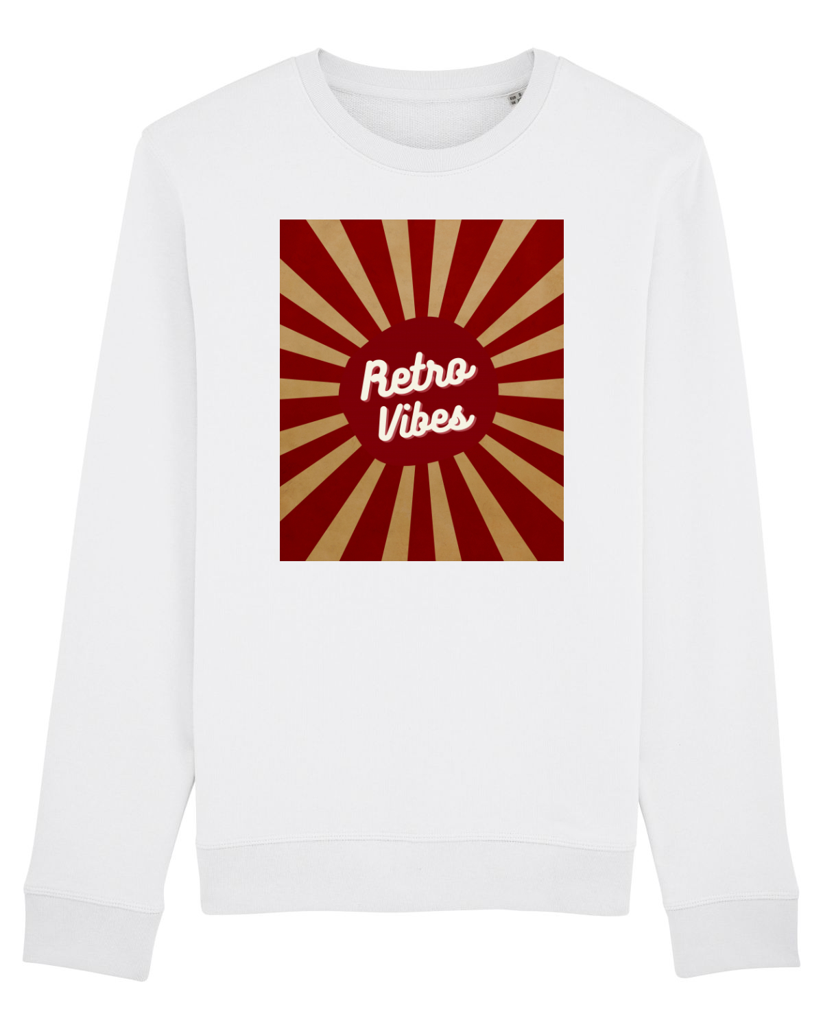 Bluză mânecă lungă Unisex Rise White