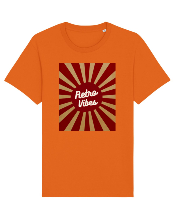 Retro Vibe Bright Orange