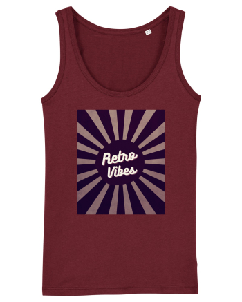 Retro Vibe Burgundy