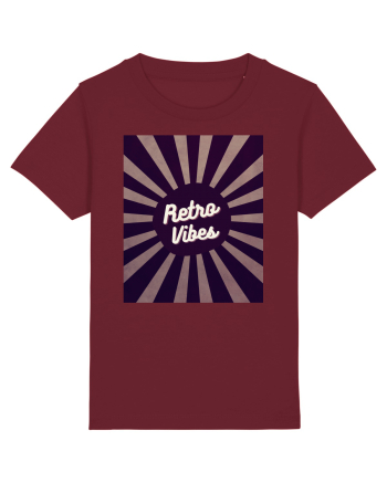 Retro Vibe Burgundy