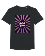 Retro Vibe Tricou mânecă scurtă guler larg Bărbat Skater