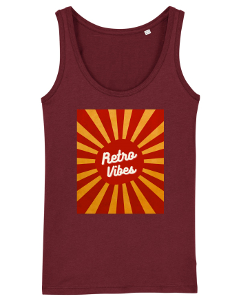 Retro Vibe Burgundy