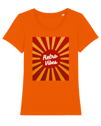 Retro Vibe Bright Orange