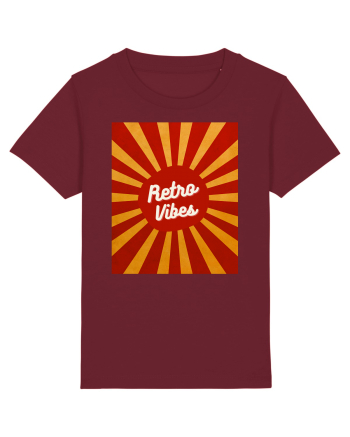 Retro Vibe Burgundy
