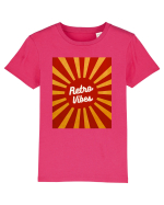 Retro Vibe Tricou mânecă scurtă  Copii Mini Creator