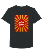 Retro Vibe Tricou mânecă scurtă guler larg Bărbat Skater