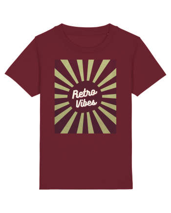 Retro Vibe Burgundy
