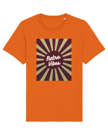 Retro Vibe Bright Orange
