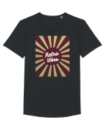 Retro Vibe Tricou mânecă scurtă guler larg Bărbat Skater