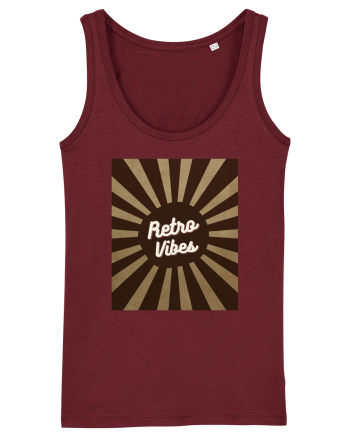 Retro Vibe Burgundy