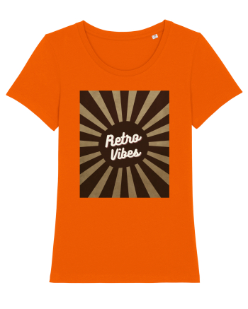 Retro Vibe Bright Orange