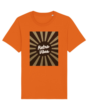 Retro Vibe Bright Orange