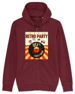 Retro party Hanorac cu fermoar Unisex Connector