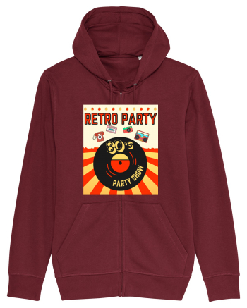 Retro party Burgundy