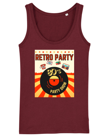 Retro party Burgundy