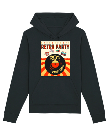 Retro party Black