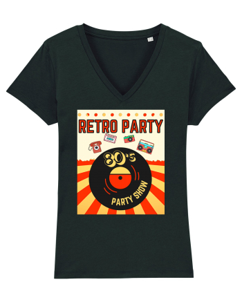 Retro party Black