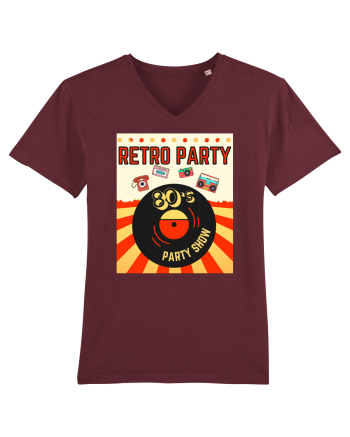 Retro party Burgundy