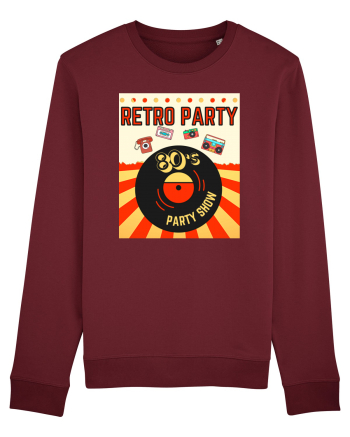 Retro party Burgundy