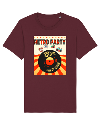 Retro party Burgundy