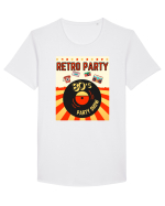 Retro party Tricou mânecă scurtă guler larg Bărbat Skater
