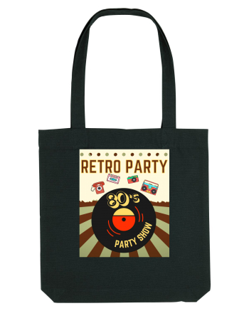 Retro party Black