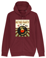 Retro party Hanorac cu fermoar Unisex Connector
