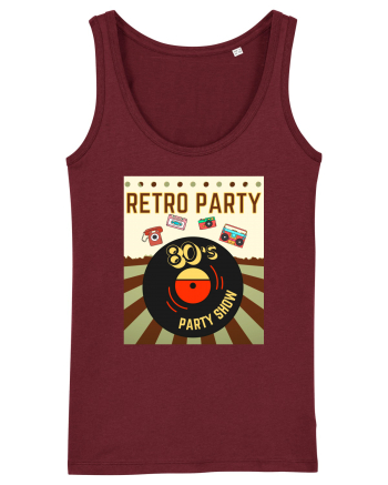 Retro party Burgundy