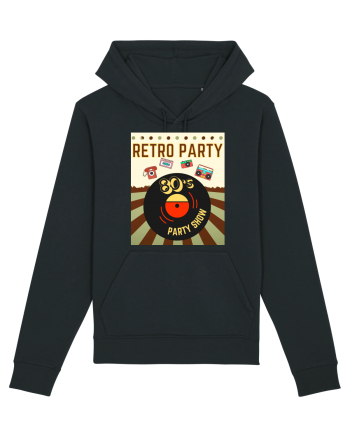 Retro party Black