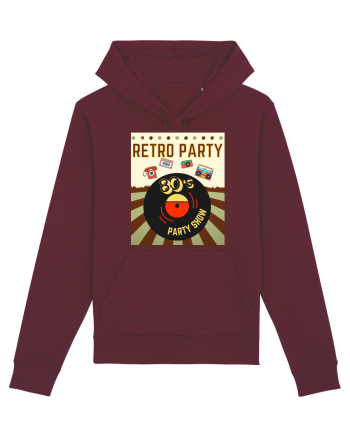 Retro party Burgundy
