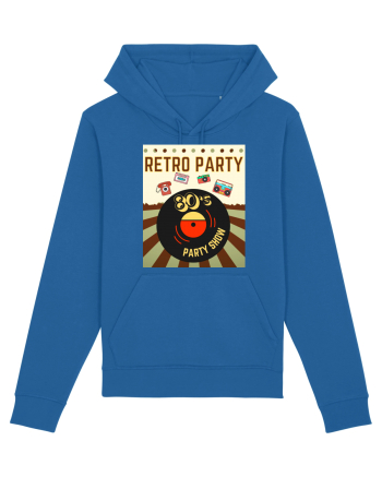 Retro party Royal Blue