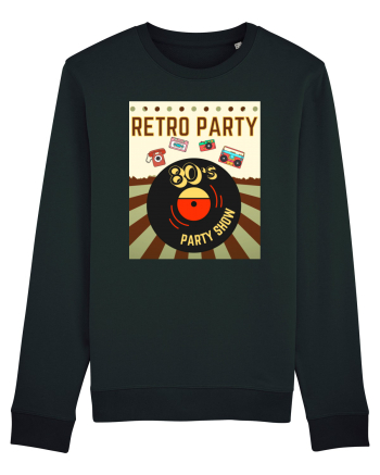 Retro party Black